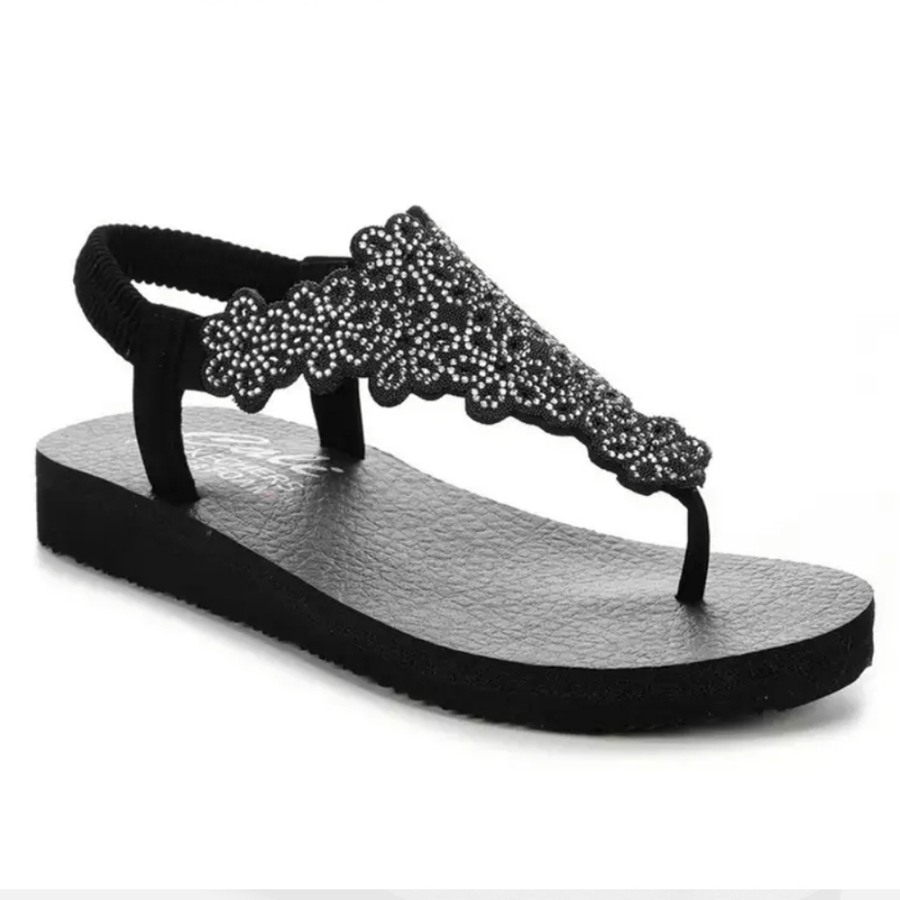 WOMEN'S SKECHERS CALI FLORAL LOVER SANDALS